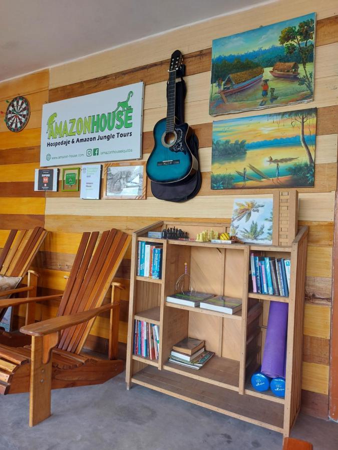 Amazon House Hostel Икитос Экстерьер фото